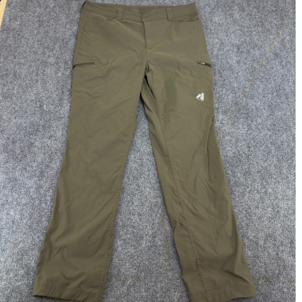 Eddie Bauer First Ascent Guide Hiking Pants Green Size 14